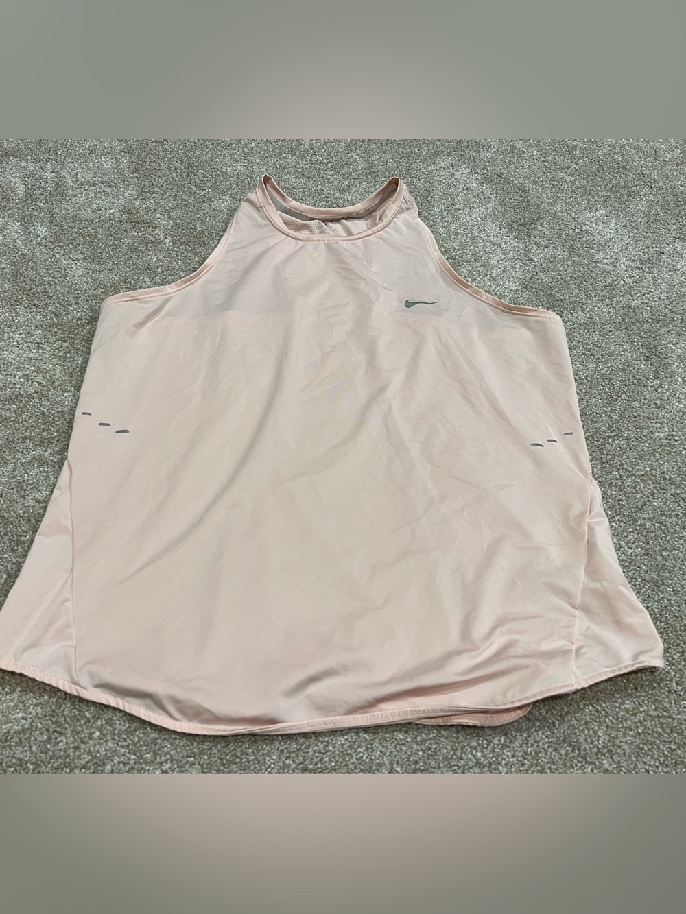 Nike Light Pink Running Tank Top